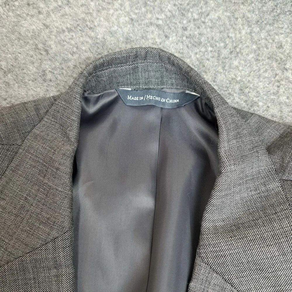 New‎ Perry Ellis Portfolio Athetic Fit Men's Jacket Size 46R 38W  Gray